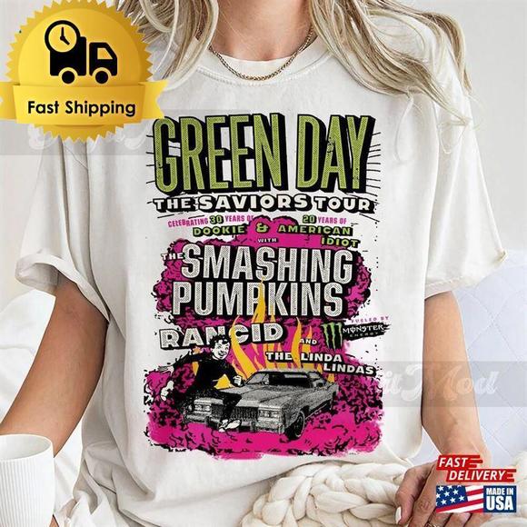 Other - Green Day The Saviors  Tour Shirt T-Shirt Unisex